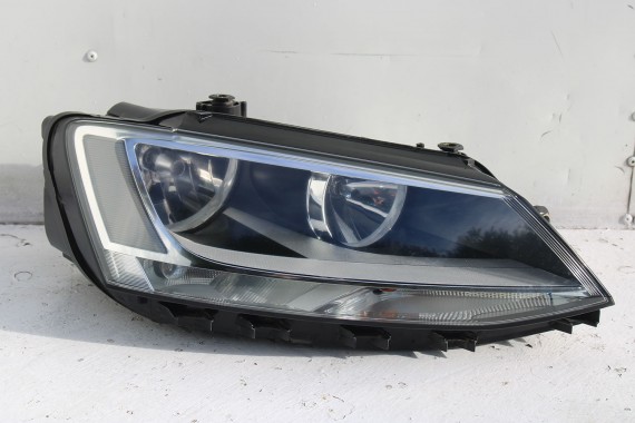 VW JETTA 5C FL PRZÓD maska błotniki lampa zderzak pas Kolor 0Q0Q LC9A biały pure white przedni wzmocnienie błotnik LIFT