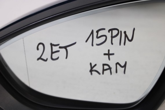 AUDI ETRON LUSTERKO DRZWI LEWE 15 pin kamera 360 zewnętrzne pinów kabli przewodów 15+1 1pin 16pin FOTO LV5Z S1S1 Niebieski 4KE