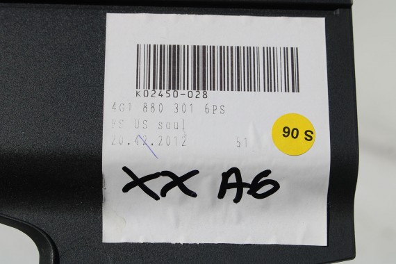 AUDI A6 A7 SCHOWEK KONSOLI KIEROWCY 4G1 880 301 4G1880301 6PS - czarny soul 4G 4G8 C7 osłona dolna 4G1880301 4G1880301 4G1880301