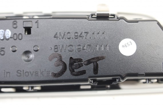 AUDI E TRON LAMPKA OŚWIETLENIE PODSUFITKI 8W0947111 4M0947111 8W0 947 111  4M0 947 111 led ETRON
