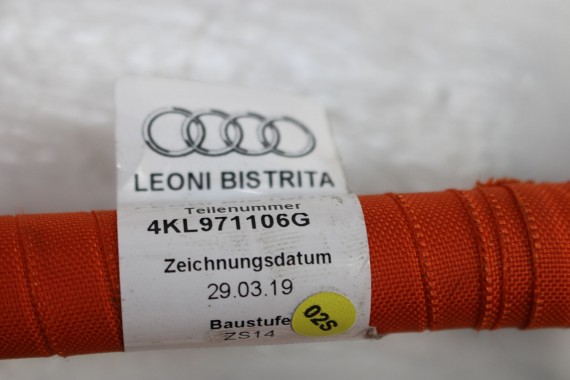 AUDI E-TRON WIĄZKA GNIAZDO 4KL971106G ŁADOWANIA Q8 ETRON Gniazdo Port Ładowania KABEL ŁADOWANIA Z GNIAZDEM 4KE971872 4KL971106G