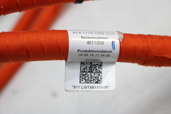 AUDI E-TRON WIĄZKA GNIAZDO 4KL971106G ŁADOWANIA Q8 ETRON Gniazdo Port Ładowania KABEL ŁADOWANIA Z GNIAZDEM 4KE971872 4KL971106G