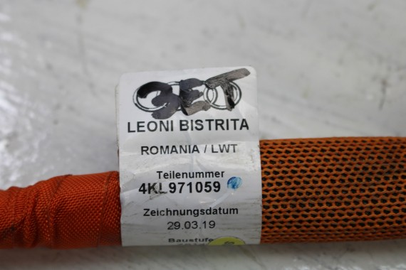 AUDI E-TRON WIĄZKA 4KL971059 ŁADOWANIA Q8 ETRON kabel ładowania 4KL 971 059 przewód Wysokowoltowy 4KL971059 4KL971059 4KL971059A