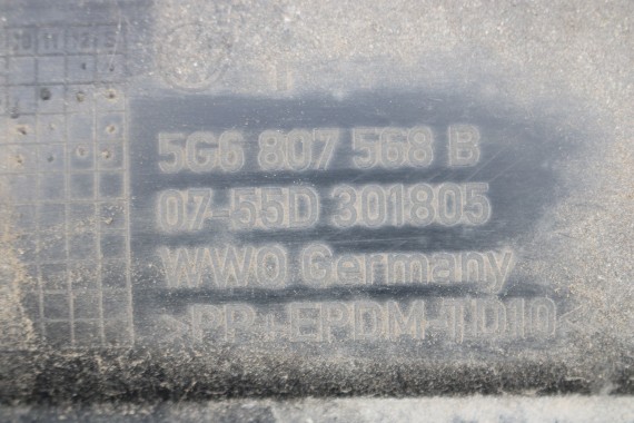 VW GOLF VII 7 TYŁ ZDERZAK tylny + KLAPA BAGAŻNIKA + LAMPY lampa Kolor: 0Q 	LC9A 	Pure white 	Biały 5G