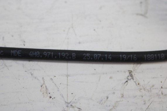 AUDI A8 ADAPTER WIĄZKA 4H0971192B 4H 4H0 971 192 B D4 2010-2017 HD przód 360 przewód elektryczny kamery 4G0971192B