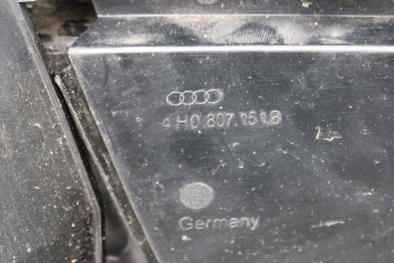 AUDI A8 4H LIFT PRZÓD Matrix maska błotniki zderzak + TYŁ klapa lampy + DRZWI lewa prawa strona FL 0E0E LY9T czarny PAKIET