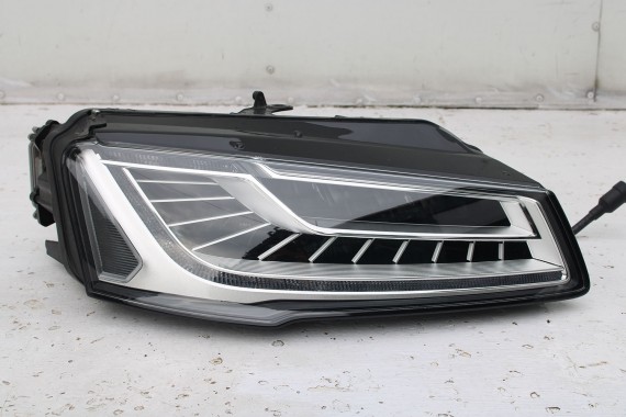 AUDI A8 4H LIFT PRZÓD Matrix maska błotniki zderzak + TYŁ klapa lampy + DRZWI lewa prawa strona FL 0E0E LY9T czarny PAKIET