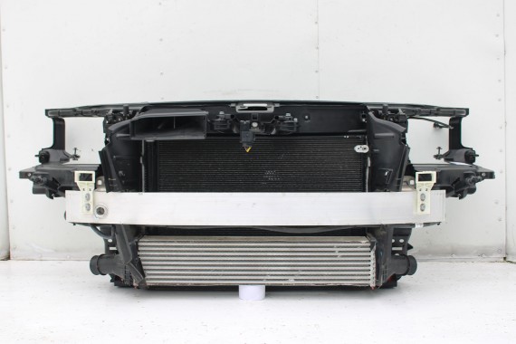 AUDI A8 4H LIFT PRZÓD Matrix maska błotniki zderzak + TYŁ klapa lampy + DRZWI lewa prawa strona FL 0E0E LY9T czarny PAKIET