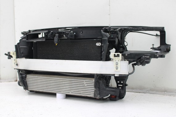 AUDI A8 4H LIFT PRZÓD Matrix maska błotniki zderzak + TYŁ klapa lampy + DRZWI lewa prawa strona FL 0E0E LY9T czarny PAKIET