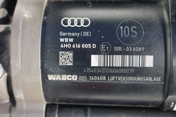 AUDI A8 KOMPRESOR 4H0616005D 4H0616005C 4H0 616 005 D POMPA SPRĘŻARKA ZAWIESZENIA 4H agregat d4 LIFT FL 4H0616005D 4H0616005C