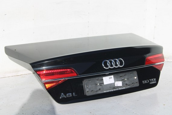 AUDI A8 4H LIFT ZDERZAK + KLAPA BAGAŻNIKA Matrix lampa FL LY9T czrny 4H0945095K 4H0945096K 4H0945093K 4H0945094K 4H0827023L d4