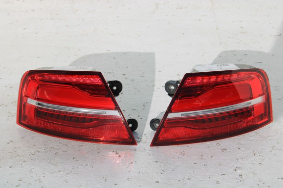AUDI A8 4H LIFT ZDERZAK + KLAPA BAGAŻNIKA Matrix lampa FL LY9T czrny 4H0945095K 4H0945096K 4H0945093K 4H0945094K 4H0827023L d4