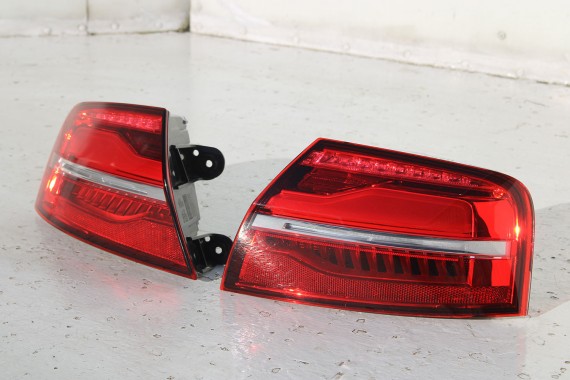 AUDI A8 4H LIFT ZDERZAK + KLAPA BAGAŻNIKA Matrix lampa FL LY9T czrny 4H0945095K 4H0945096K 4H0945093K 4H0945094K 4H0827023L d4