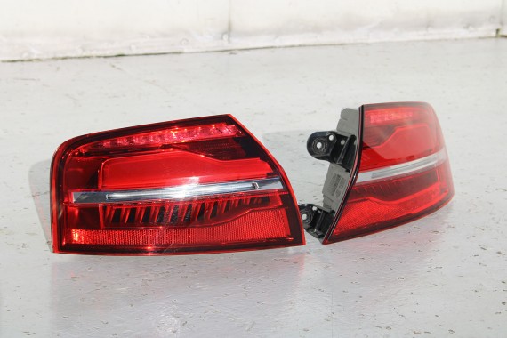 AUDI A8 4H LIFT ZDERZAK + KLAPA BAGAŻNIKA Matrix lampa FL LY9T czrny 4H0945095K 4H0945096K 4H0945093K 4H0945094K 4H0827023L d4
