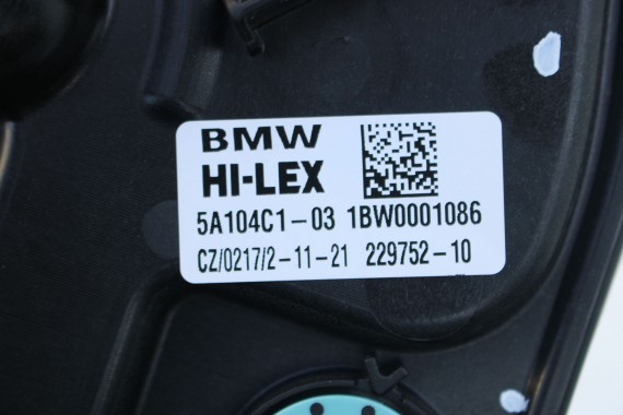 BMW 2 U06 MECHANIZM DRZWI 5A104C1 5A104C2 prowadnica szyby 5A104C3 5A104C4 51335A104C1 51 33 5A444C1