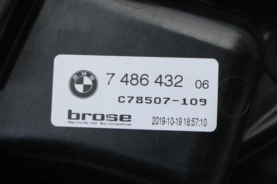 BMW X3 G01 G08 IX3 MECHANIZM DRZWI 7486429 7486430 7486431 7486432 prowadnica szyby 51 33 7498155 7498156 7498157 7498158