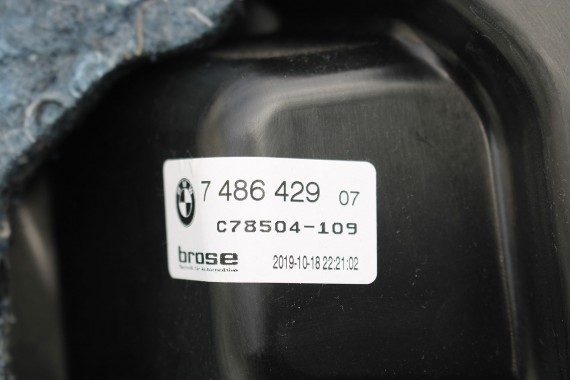 BMW X3 G01 G08 IX3 MECHANIZM DRZWI 7486429 7486430 7486431 7486432 prowadnica szyby 51 33 7498155 7498156 7498157 7498158