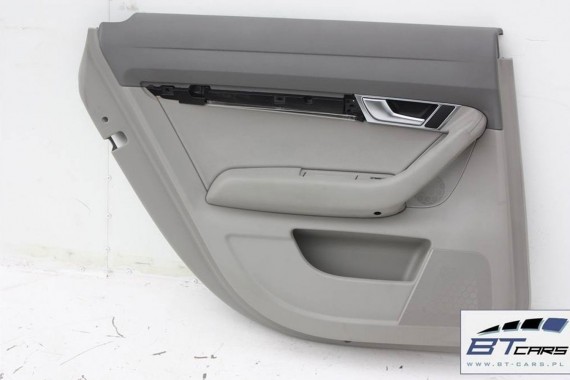 AUDI A6 BOCZKI DRZWI tapicerka 4F 4F9 skóra kolor szary drzwiowe AVANT KOMBI 4F0867103 4F0867103 4F0867303 4F0867304 c6