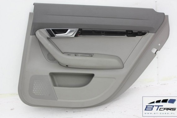 AUDI A6 BOCZKI DRZWI tapicerka 4F 4F9 skóra kolor szary drzwiowe AVANT KOMBI 4F0867103 4F0867103 4F0867303 4F0867304 c6