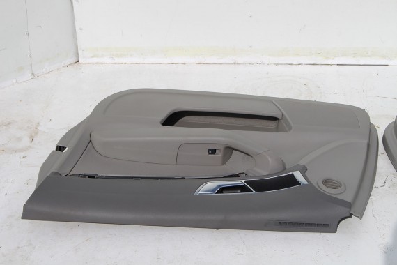 AUDI A6 BOCZKI DRZWI tapicerka 4F 4F9 skóra kolor szary drzwiowe AVANT KOMBI 4F0867103 4F0867103 4F0867303 4F0867304 c6