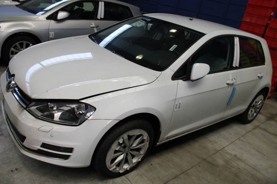 VW GOLF 7 VII DRZWI LEWE PRZÓD + TYŁ STRONA LEWA przednie + tylne 2 sztuki 5G 5G4 0Q0Q LC9A Biały 5G4831055 5G4833055 Pure