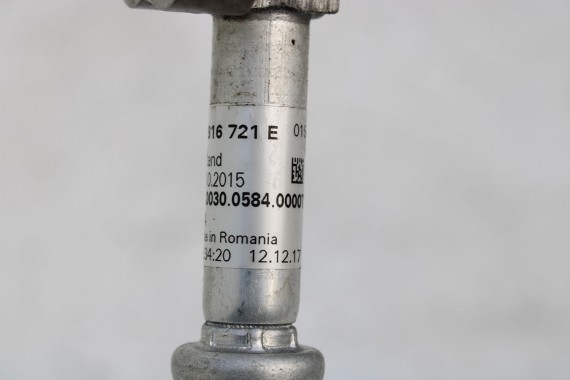 AUDI A8 RURKI KLIMATYZACJI 4H0816721E 4H0816721E 4H0816721E 4H0816721E 4H0816721E KLIMY PRZEWÓD RURKA RUREK DIESEL 4H 4H0816721