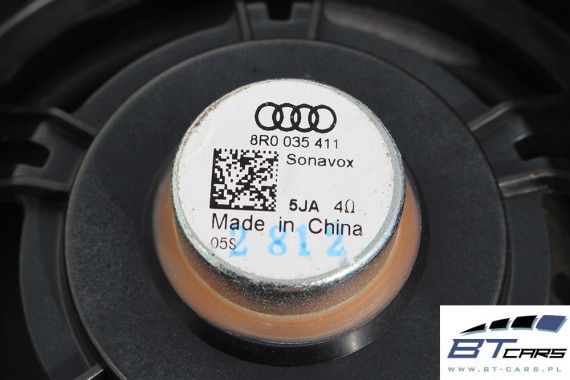 AUDI Q3, Q3 FL GŁOŚNIKI GŁOŚNIK 8X0035399C 8R0035415 8R0035411 KOMPLET GŁOŚNIKÓW 3 szt. 8U