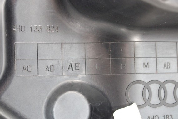 AUDI A8 OBUDOWA FILTR POWIETRZA 4H0133824R 4H0 133 824 4H D4 3.0 TDi diesel FL LIFT 4H0133824R 4H0133824R 4H0133824R 4H0133824