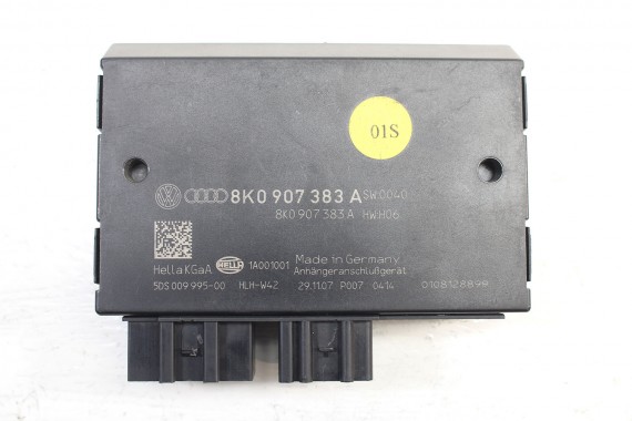 AUDI A4 A5 HAK HOLOWNICZY + BELKA TYŁ tylna zderzaka + MODUŁ STEROWNIK 8T0800491 8K0907383 8T0 800 491 8K 8K0907383A 8K0907383D