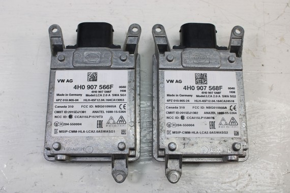 AUDI A8 MODUŁ 4H0907566F 4H0907568F STEROWNIK ASYSTENTA ZMIANY PASA RUCHU 4H0 907 566 F side assist 4H D4 4H0907566F 4H0907568F