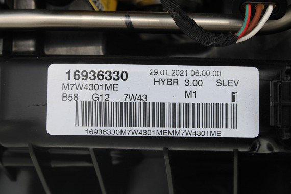 BMW 7 8 X5 X6 X7 PRZEPUSTNICA 8667415 13548667415 SILNIK 3.0 B58_B30C benzyna B58 B30 40iX HYBRID hybryda 13 54 8667415 8667415
