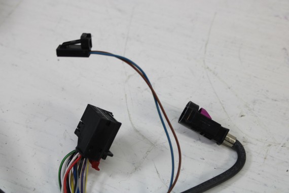 AUDI A8 LUSTERKO DRZWI LEWE 14 +2 pin 0E LY9T Czarny 4H zewnętrzne 16 pinów kabli 4H fotochrom 4H1857409N 4H0857535D 4H1857409M