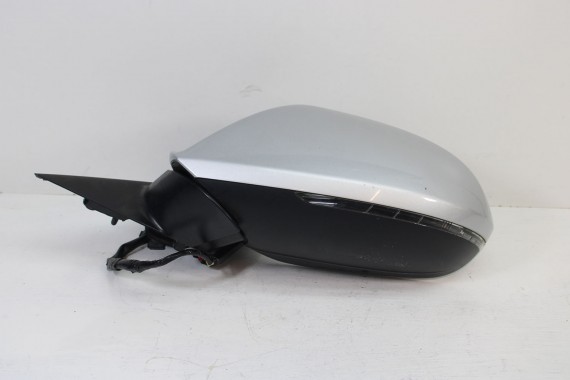 AUDI A6 LUSTERKO DRZWI LEWE 10pin LY8Z 4G zewnętrzne 10 pinów kabli P5P5 LX7W Srebrny 4G1857409P 4G1857409Q 4G1857409AQ