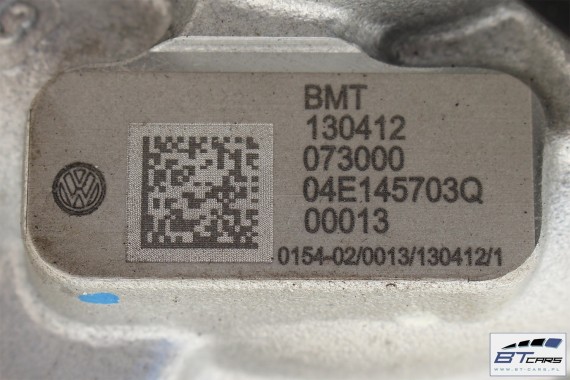 VW AUDI SEAT SKODA TURBINA TURBOSPRĘŻARKA 04E145703Q 04E145704N 04E145704L 04E145713B 04E145713Q 04E145721L 04E145722E 1.2 TSi