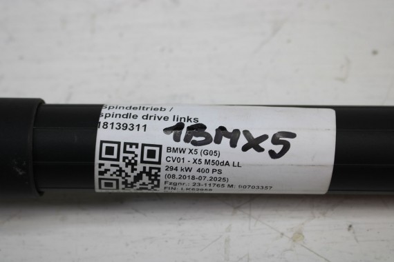 BMW X5 G05 KLAPA ZESPÓŁ DOMYKANIA KLAPY ELEKTRYCZNEJ 9465565 61359465565 7441630 357112 7441799 51247441630 51247357112 7441630