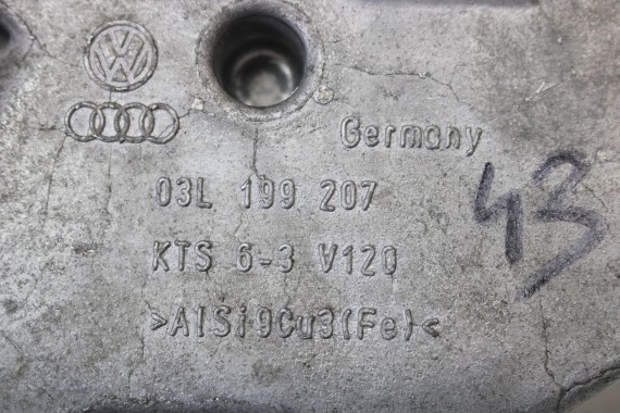 VW AUDI SKODA SEAT ŁAPA SILNIKA 03L199207 PODPORA ŁOŻE 03L 199 207 2.0 TDi diesel 03L199207 03L199207 03L199207 03L199207