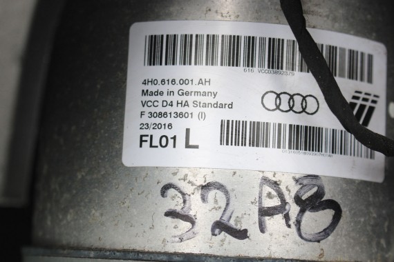 AUDI A8 4H D4 AMORTYZATOR 4H0616001AH 4H0616002AH TYŁ TYLNY 2 szt. 4H0616001AL 4H0616002AL PNEUMATYCZNY 4H0616001AB 4H0616002AB