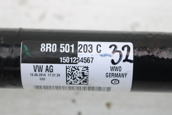 AUDI A6 A7 A8 Q5 PÓŁOŚ TYLNA TYŁ 8R0501203C 8R0 501 203 C 4G 4G8 4H LIFT 8R0501203C 8R0501203C 8R0501203C 8R0501203C 8R0501203C