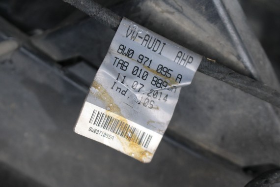 AUDI A4 PRZÓD maska błotniki zderzak przedni lampy błotnik 8W B9 0E0E LY9T - czarny (mythosschwarz) sline S-LINE