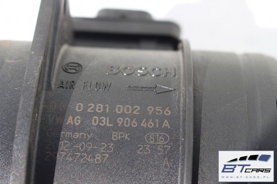 VW AUDI PRZEPŁYWKA PRZEPŁYWOMIERZ 03L906461A 03L 906 461 masowy powietrza 03L906461A TDi diesel 03L906461A 03L906461A 03L906461
