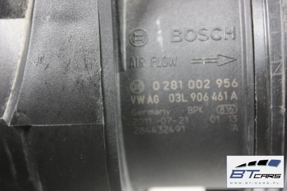 VW AUDI PRZEPŁYWKA PRZEPŁYWOMIERZ 03L906461A 03L 906 461 masowy powietrza 03L906461A TDi diesel 03L906461A 03L906461A 03L906461
