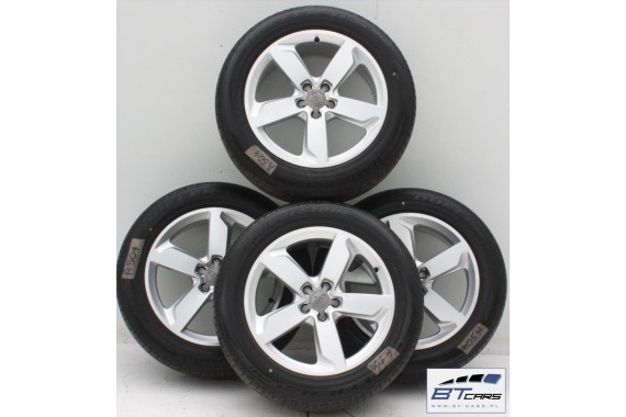 AUDI Q5 FELGI 19 cali +OPONY KOŁA felga 8R0601025J 8.0J*19H2 ET39 opona BRIDGESTONE DUELER H/P SPORT 235/55/19 101W 8R