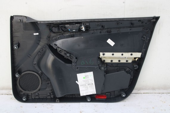 VW JETTA 5C FL FOTELE KOMPLET FOTELI siedzeń siedzenia fotel tapicerka 5C0 5C 2010- skóra w kolorze czarnym i szarym LIFT