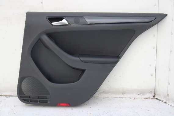 VW JETTA 5C FL FOTELE KOMPLET FOTELI siedzeń siedzenia fotel tapicerka 5C0 5C 2010- skóra w kolorze czarnym i szarym LIFT