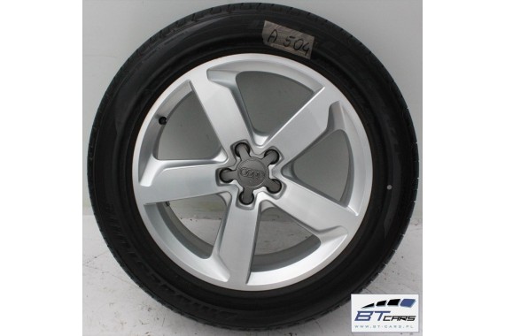 AUDI Q5 FELGI 19 cali +OPONY KOŁA felga 8R0601025J 8.0J*19H2 ET39 opona BRIDGESTONE DUELER H/P SPORT 235/55/19 101W 8R