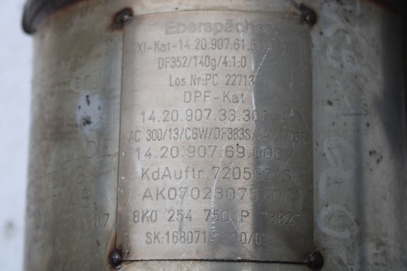 AUDI A4 A5 Q5 KATALIZATOR 3.0 TDi 8K0131765G 8K0131725 8K 8T 8R FILTR CZĄSTEK STAŁYCH DPF 8K0 131 725 8K0 131 765 G 8K0254750P