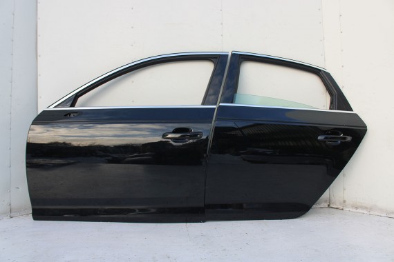 AUDI A4 SEDAN 8W B9 LY9T DRZWI LEWE PRZÓD + TYŁ STRONA LEWA przednie + tylne 2 sztuki 8W5 Kolor: 0E0E LY9T - czarn