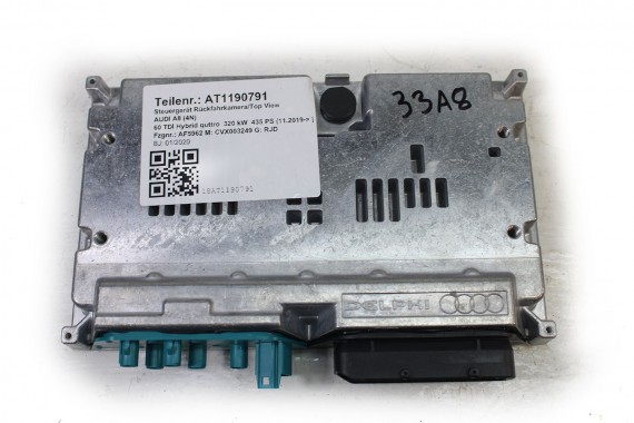 AUDI A6 A7 A8 Q8 E TRON MODUŁ STEROWNIK KAMERY 4KE907107AR 4KE 907 107 AR obrazu ETRON 360 4N0907107H 4N0 907 107 H 4KE907107AM