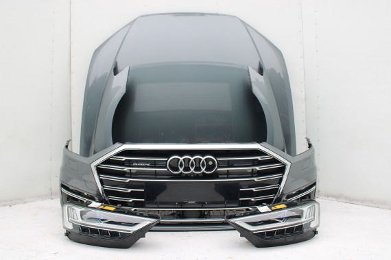 AUDI A8 4N D5 PRZÓD Matrix maska błotniki zderzak pas przedni lampy wzmocnienie błotnik lampa Laser 0C0C LX7R 4N0941085 4N0