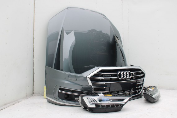 AUDI A8 4N D5 PRZÓD Matrix maska błotniki zderzak pas przedni lampy wzmocnienie błotnik lampa Laser 0C0C LX7R 4N0941085 4N0
